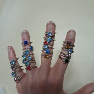 Lot Of 24 Fashion Rings